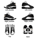 Mens Maniacz Style Basketball Shoes Black/White