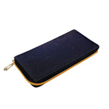 Night Sky PU Leather Zipper Wallet