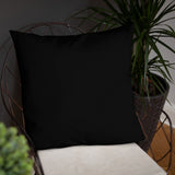 Blue Galaxy Over the Horizon Pillow