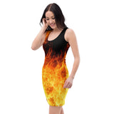 Engulfed in Flames Dress