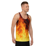 Engulfed in Flames Tank Top