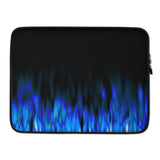 Blue Flames Laptop Sleeve