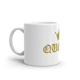 Queen (Gold) glossy mug