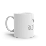 King (Silver) glossy mug