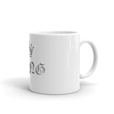 King (Silver) glossy mug