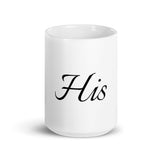 His glossy mug