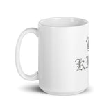 King (Silver) glossy mug