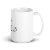 King (Silver) glossy mug